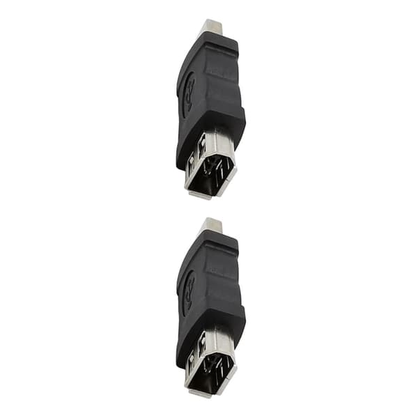 2 kpl Firewire IEEE 1394 6-nastainen naaras USB-uros -sovitin