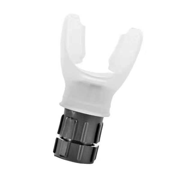 Bærbar spirometri trener for abdominal pusting Justerbar motstand Hvit