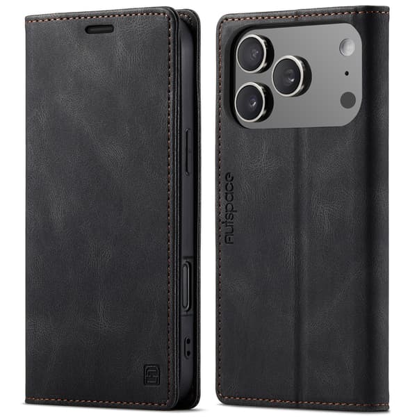 Flip læder telefoncover til iPhone 17/iPhone 17 Pro/iPhone 17 Promax iPhone 17