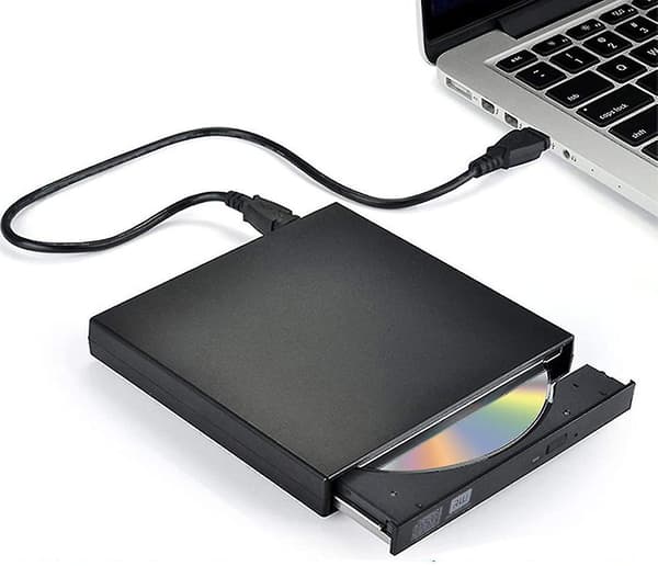 Ekstern DVD-brenner med CD-brenner (kombo), USB-grensesnitt