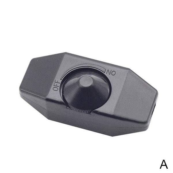 Lampa Dimmer Strömbrytare Sladd Strömbrytare Plug In Bord Golv Ljus Dimmer black