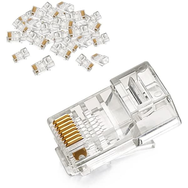 10 KPL Cat6/Cat6e UTP RJ45 -liitin