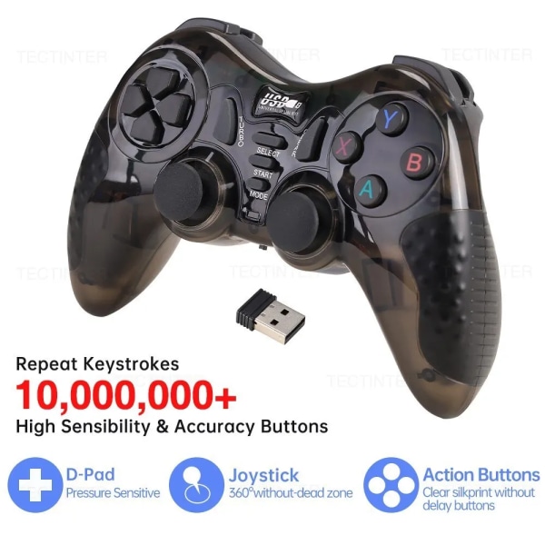 Trådlös Spelkontroll För PS3 PC För TV-Box/Android Telefon Gamepad