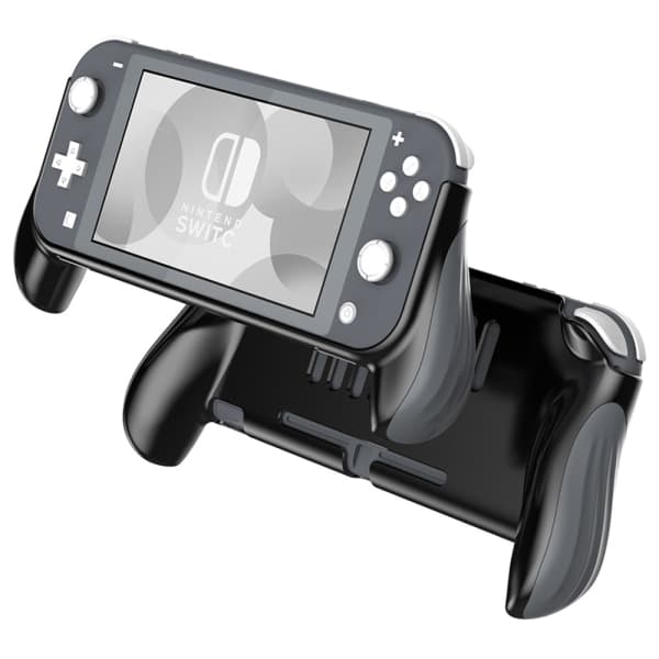 Switch Lite Grip Konsol Spelhandtag Case Nintendo Case Ns Perifera Tillbehör Svart Grå
