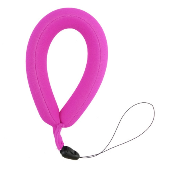 Vedenpitävä kamera kelluva vaahto kelluva rannehihna Pink