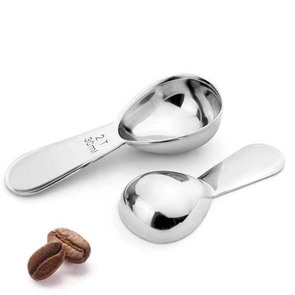 30 ml ske te kaffe rustfrit stål skovl målehåndtag tabel