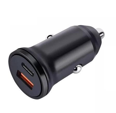 Autolaturi USB-A ja USB-C -liitännöillä