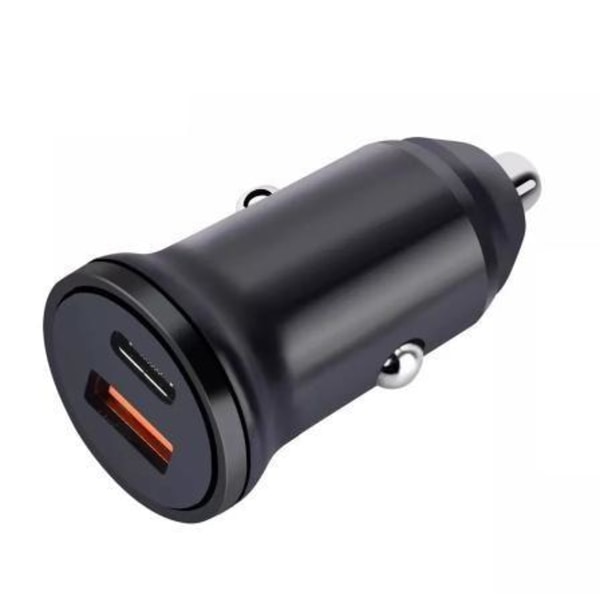 Billader med USB-A og USB-C