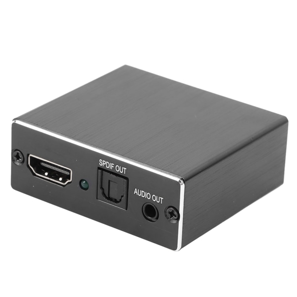 HD Multimedia Interface Splitter 3,5 mm Lydgrensesnitt 5.1 Kanals Signal Ekstraktor Konverter for TV Stereo Spillkonsoller