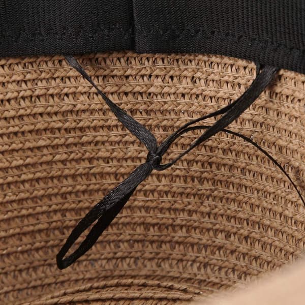 Strå Cowboyhatt for Dame Visir Strandhatt
