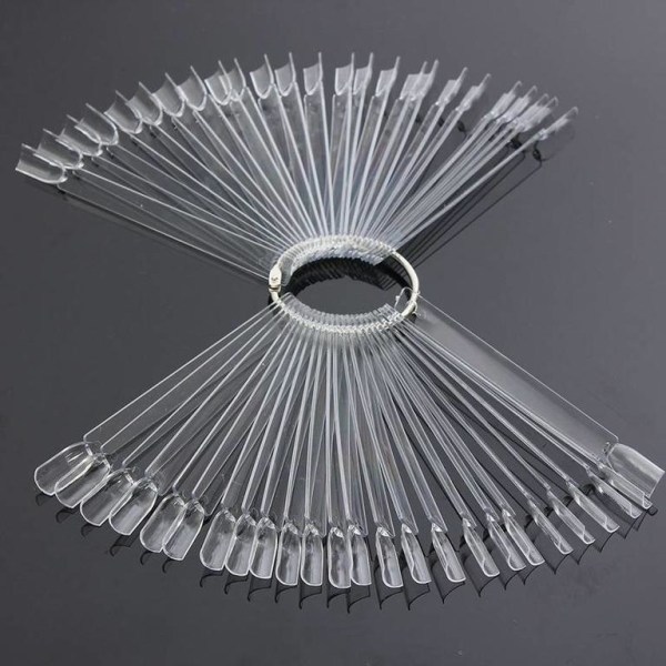 Visningstips, smart prøvekort / display med tips i plexiglas