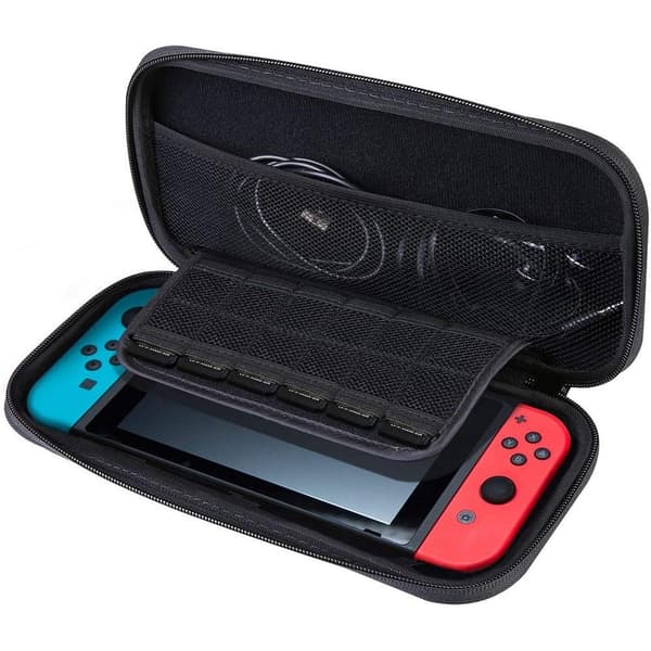 Nintendo Switch Opbevaringstaske Anti-Drop Grå