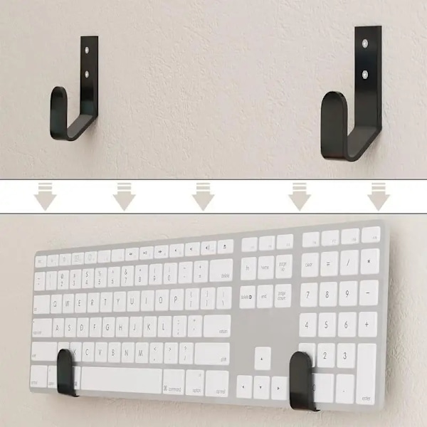 Tastatur Vægmonterings Opbevaringsorganisator