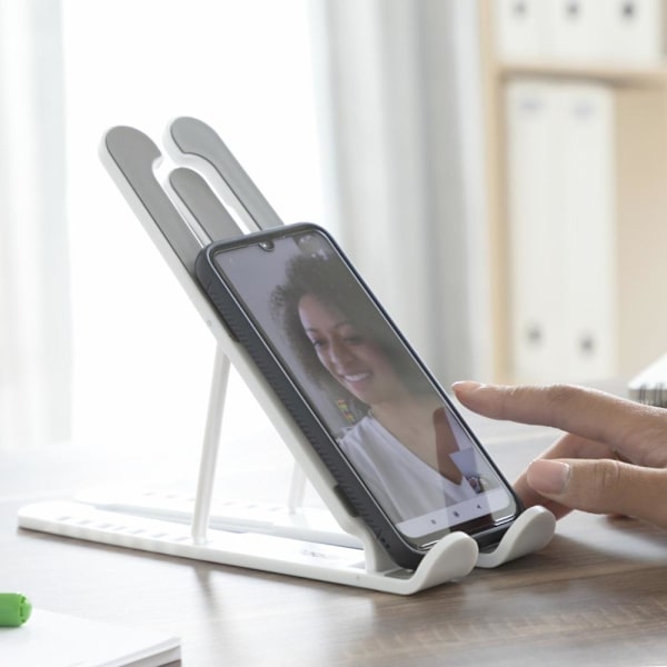 Laptopställ med Öppen Design - Justerbart