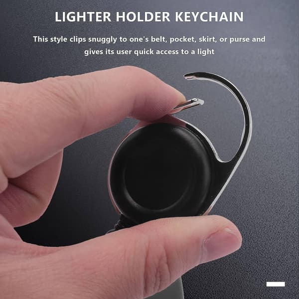 10 stk Silikonlighterholder Erme Klemme Lighterdeksel Med