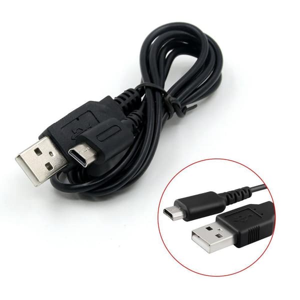Nintendo DS Lite NDSL Laddningskabel USB-laddningskabel DSL Strömkabel Datakabel