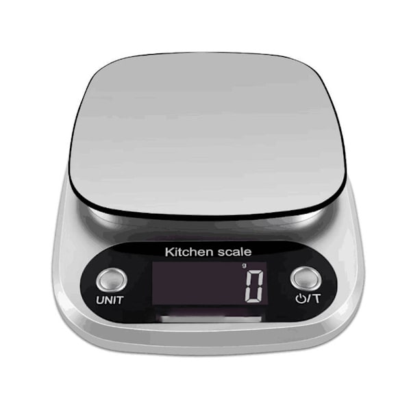 Matvekt, tydelig display, digital LCD-skjerm