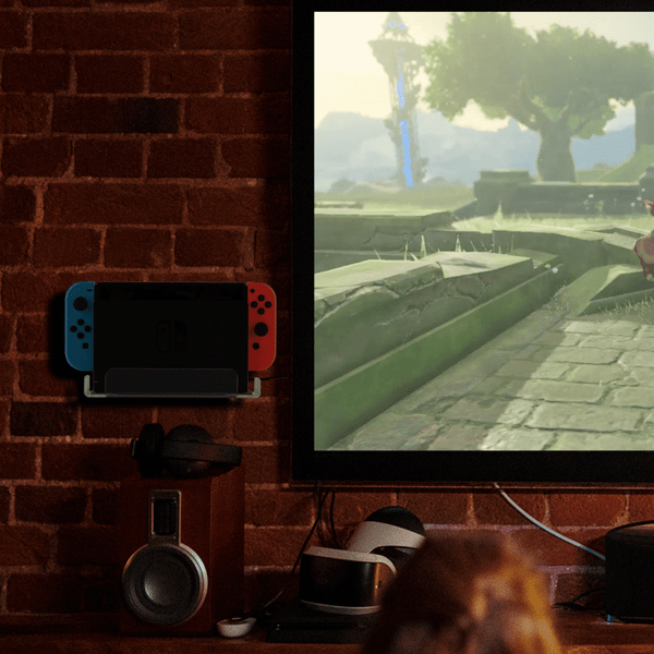 Seinäteline Nintendo Switch -telakointiasemalle