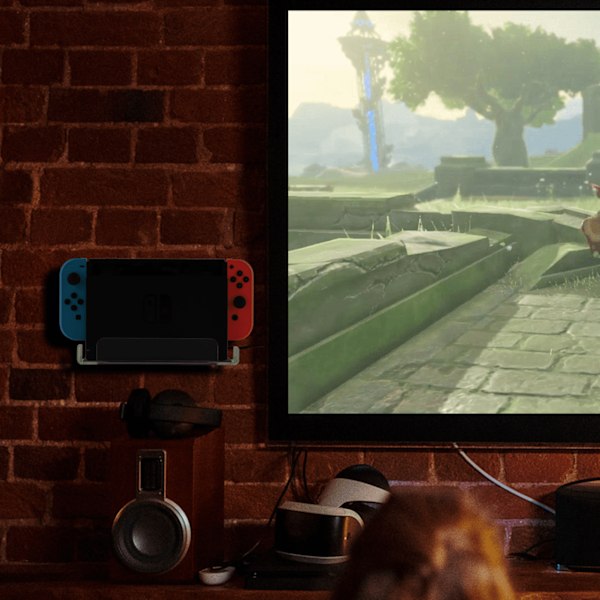 Vægmonteringsholder til Nintendo Switch Dockingstation