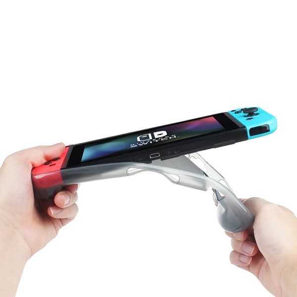 Støtdempende Holdbart TPU Skall for Nintendo Switch Blå