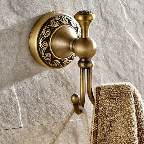 Kåpekrok - Antikk Design Dobbel Veggmontert