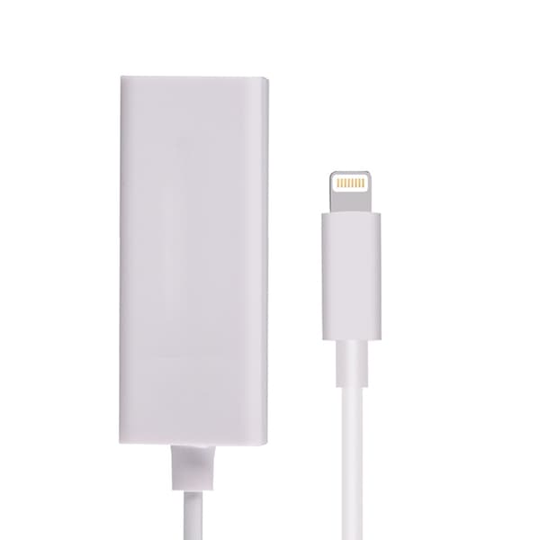 Ethernet RJ45-adapter til Lightning til iPhone og iPad 100