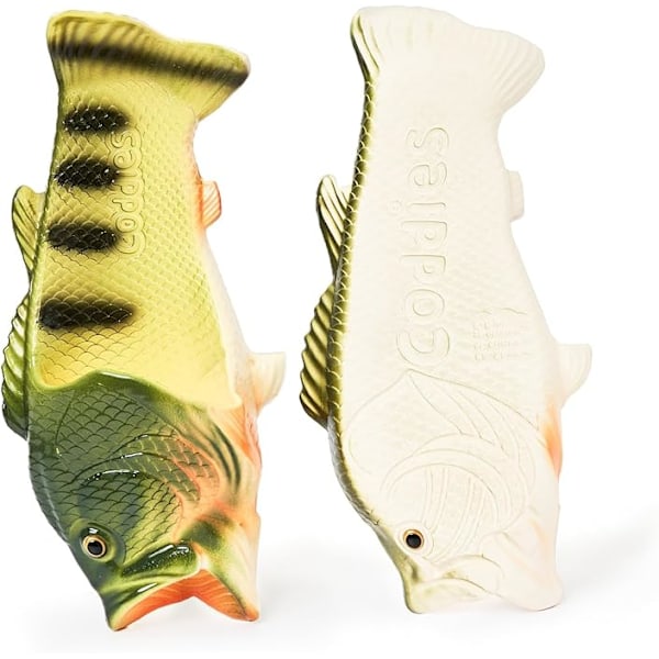 Fisketøfler | De originale fisketøflene | Morsom gave, unisex sandaler, flip-flops, basseng-, strand- og dusjsko | Menn, kvinner og barn