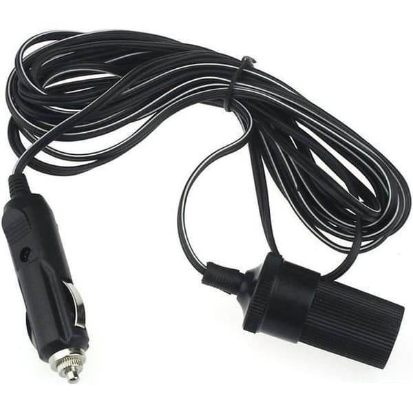 Biltillbehör Cigarettändaruttag Förlängningskabel 12V 10A Kabel 5m-26