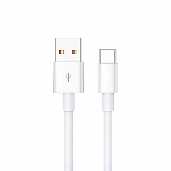 USB til USB-C-kabel 1 m, Hvid