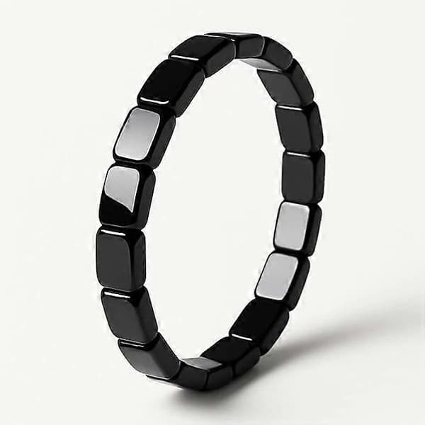 Hemys Hæmatit Armbånd Herre, Hæmatit Armbånd Kompatible med Mænd