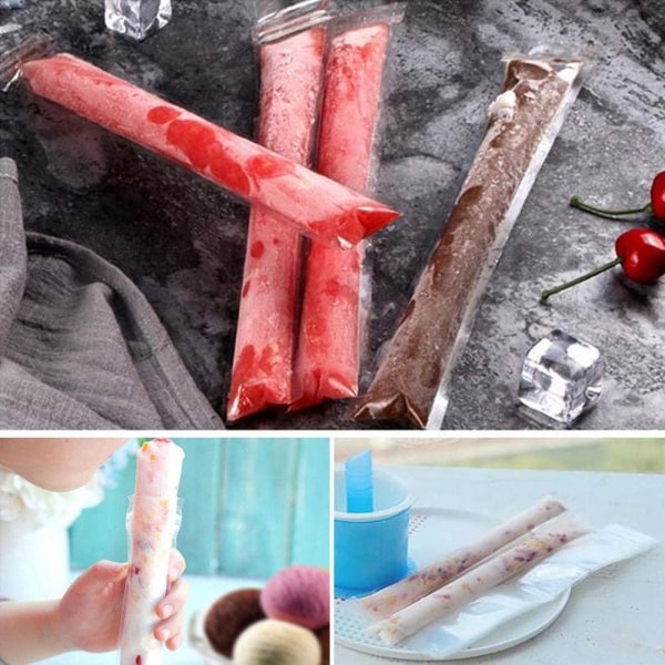 Engangsposer for isformer, for sunne snacks, yoghurt