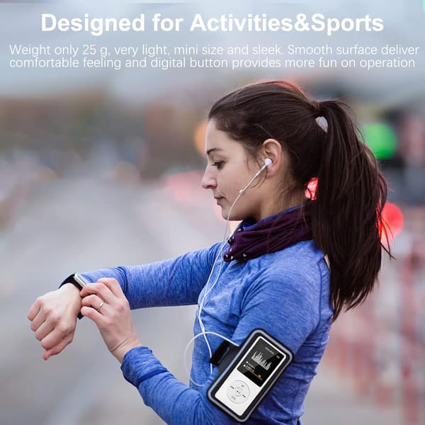 32GB MP3-soitin Bluetooth 4.2:lla - Minimusikkisoitin kaiuttimella