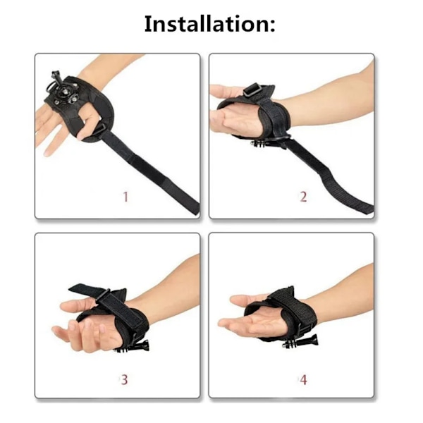 Handledsrem för GoPro Insta360 X3 X4 DJI Action 5 Pro DJI Action 4