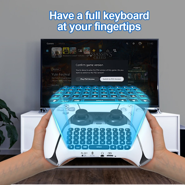 Tastatur til PS5-Controller