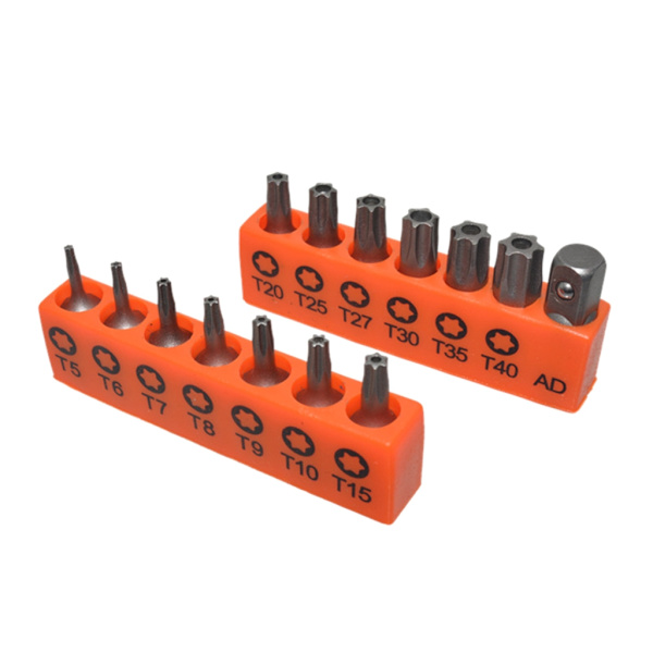 25 mm sett Multifunksjonelt plommeblomsthode T5-T6-T7-T8-T9-T10-T15-T20-T25-T27-T30-T35-T40