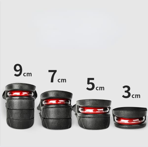 Leikattavat pohjalliset korotettavalla kantapäällä 4 layer 9CM