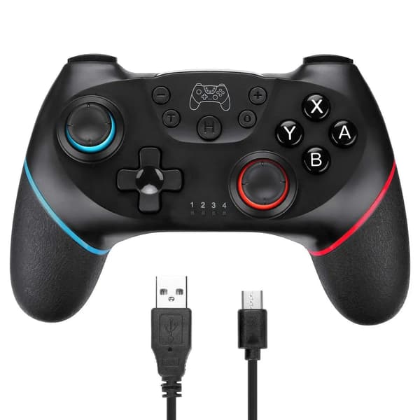 Langaton ohjain yhteensopiva Nintendo Switch Pron kanssa - Bluetooth