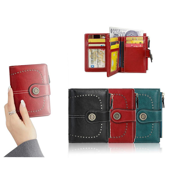 RFID liten kortlommebok black