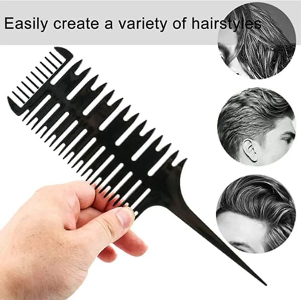 Hårfarve Kam Highlight Kam Hårfarve Comb Highlight 3-vejs Kam Tone Styling Værktøj Highlight