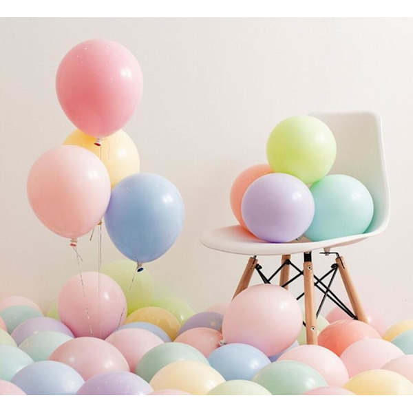 100 stk. 10 tommer Ballongbuesæt
