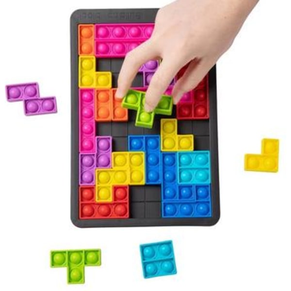 Rakennuspalikka Pop it -palapeli - Popit-pulmapeli