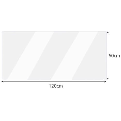 Suojamatto Muovi 1mm - 120x60cm