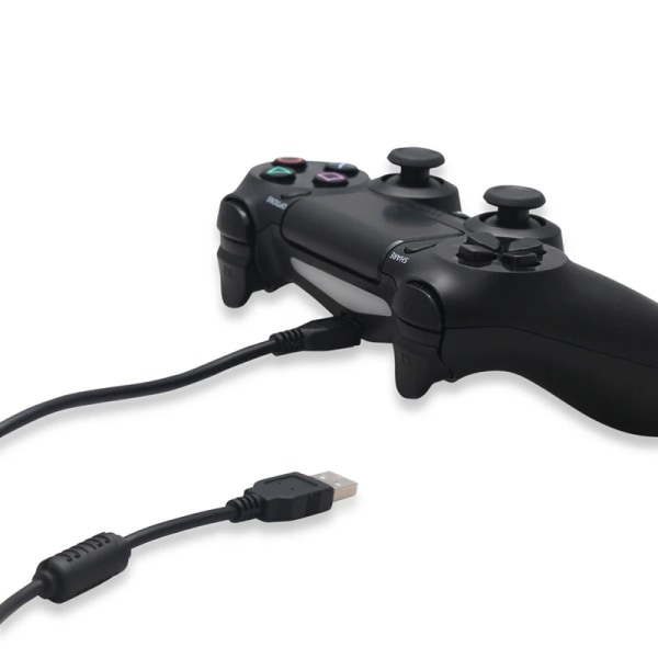 Mikroladdnings USB datakabelladdare för Sony PS4 Slim Game Controller