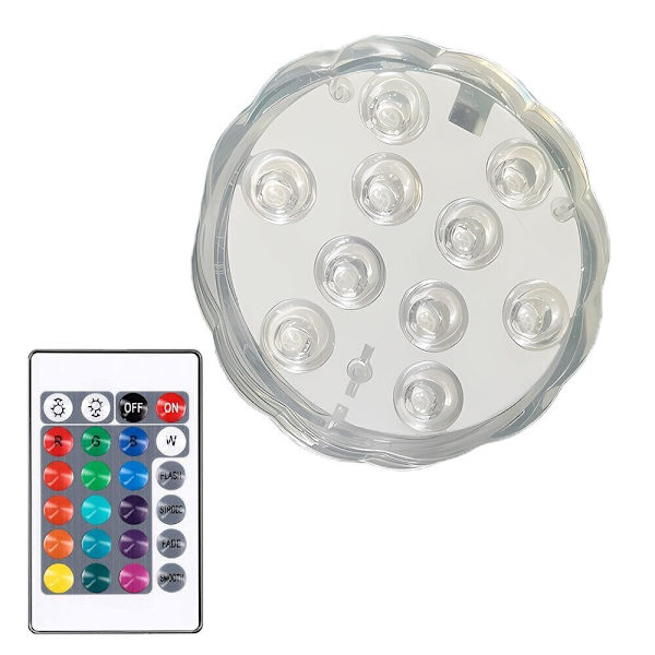 LED-valo Uima-allas upotettava valo