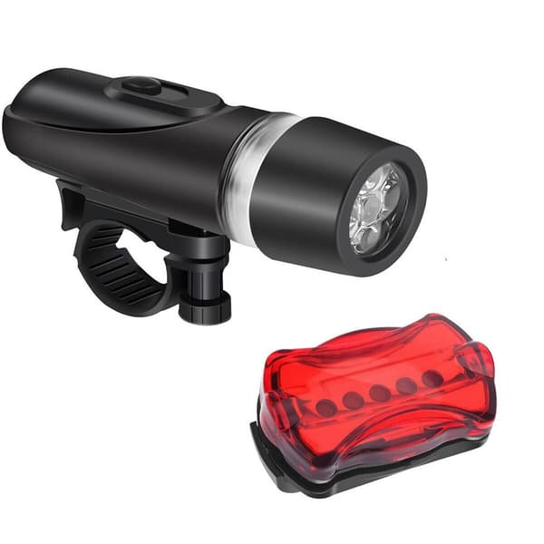 2 ST LED Sykkellys Baklys Fram Baklampe
