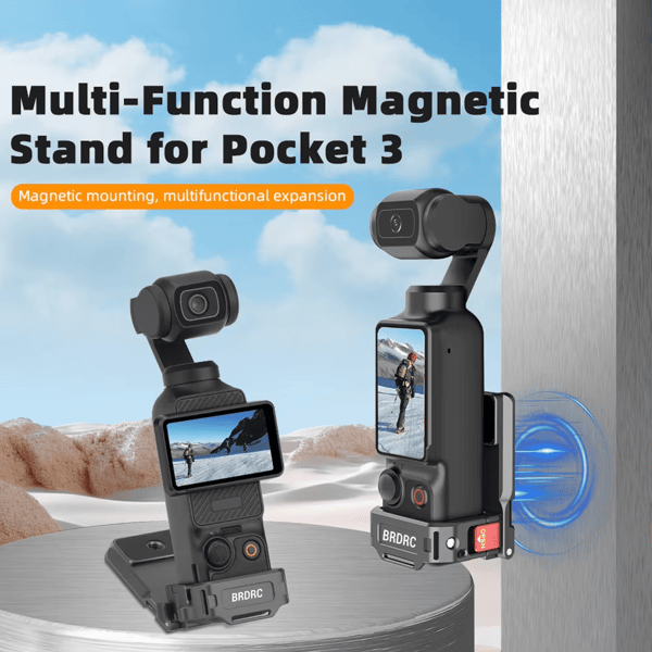 Magnetisk Kameraskrivebordsbaseholder for DJI Pocket 3