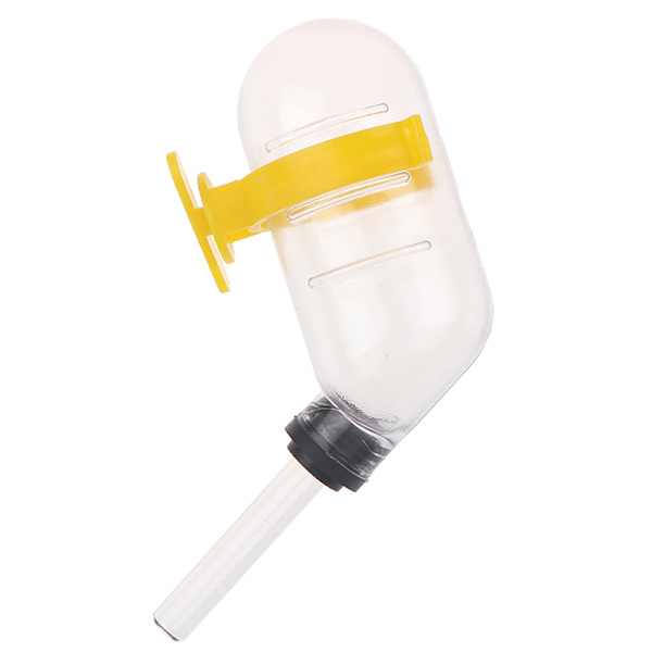 60ML Dyr Vannflaske Hamster Drikkeenhet Hengende Rotte Auto Yellow
