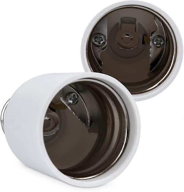 4x Sokkeladapter - E27 til E40 Sokkelkonverter - E40 Base Lampeholder Adapter