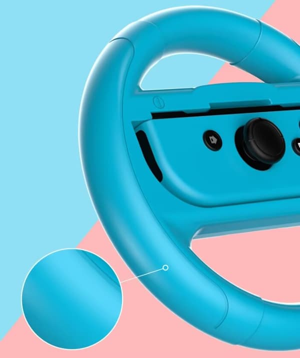 Ohjauspyörä Nintendo Switchille & Switch OLED -mallille