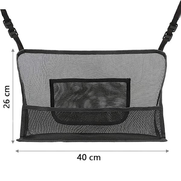 Bil Net Lomme Håndtaske Holder, Net Bilpose Holder Mellem